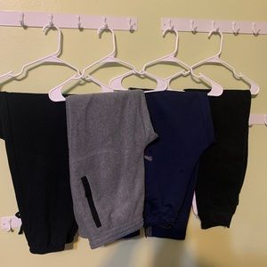 4 pairs of sweatpants for $15